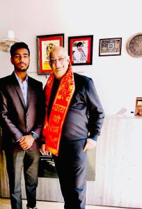 The Narendra hotel 700m away from the Ram Mandir