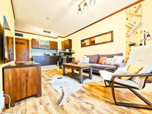 Forest nest Cozy apartment white balcony on the hill