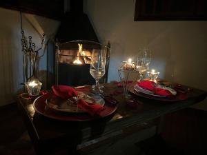 Refúgio com Hidro, Lareira, Café da Manhã e Vista da Natureza