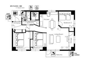 NK Building 7th and 8th floors - Vacation STAY 66284v