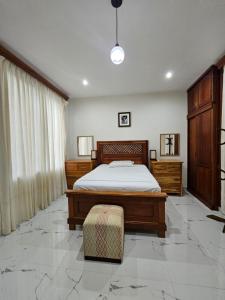 Habitación con pérgola independiente