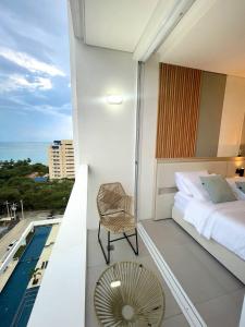 Suite Moderna a100 Metros de la Playa en Bello Horizonte