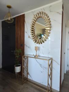 Moderno dpto con linda vista a laguna