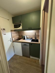 Studio cosy Plagne 1800 - 4pers - Piscine chauffée - Outdoor