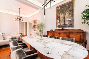 Acropolis 1910s Neoclassical Gem Marble Bathrooms