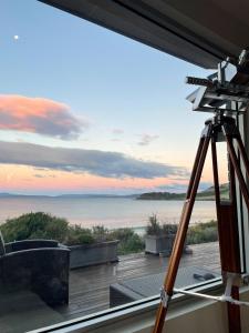 Aqua and Ember Beach front with pool and spa and wood fires