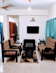 2bhk apartment baga with kitchen