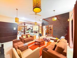 Lagoon Luxe 4BHK Luxury Terrace Pool Villa with Private Theatre & Pool Table by Spacez