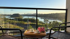 Casa Ilha Acaray 2 Super Vista Internacional, Rio Paraná, Ponte da Amizade, Brasil e Paraguai