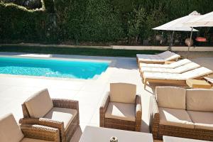 Villa lumineuse climatisée avec piscine