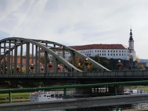 U Bocmana s výhledem na zámek a Labe