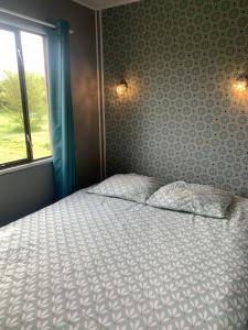 Mobil Home Vintage à la Ferme des buttons