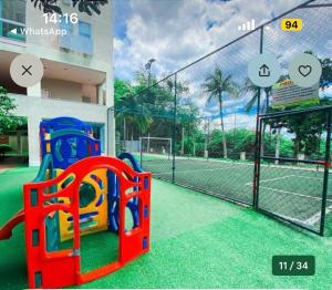 Beautiful 2-bedroom apartment with a view, air conditioning, beachfront