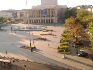 W Nowym Centrum Łodzi, parking