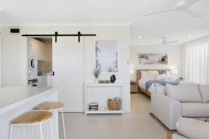 Beachfront Studio with Balcony & Stunning Views