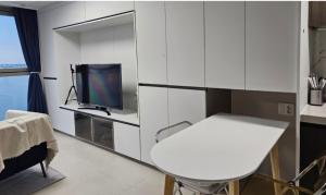 Gwangan view of the sea from the beach