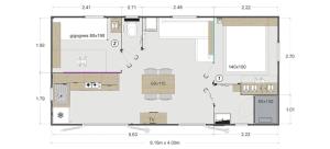 Camping 4 étoiles - Piscine - eebifg