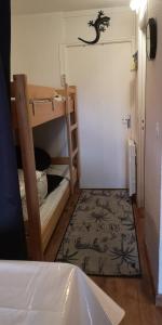 Foux dAllos, studio de 27m2 en centre-ville, plein sud avec balcon équipé