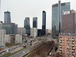 Elegant Apartment Warsaw Panorama
