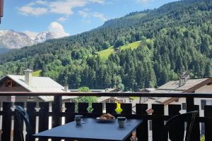 Studio with balcony in the center of the village
