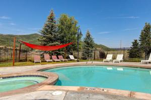 KBM Resorts Crestview Condos Spacious condo near Olympic Park with gas fireplace year-round pool hot tub city wide shuttle access. CVC-308B