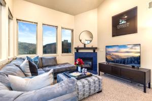 KBM Resorts Crestview Condos Spacious condo near Olympic Park with gas fireplace year-round pool hot tub city wide shuttle access. CVC-308B