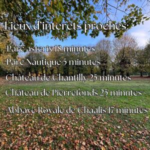 Studio Chateau Saint Corneille - Parc Asterix 15 min - Base Nautique Verberie