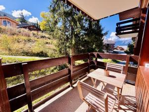 Appartement 2 pièces, 4 pers, balcon, ski aux pieds - FR-1-353-155