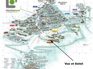 Charmant 2 pièces avec balcon, proche remontées et commerces, pour 4 pers. - Alpe dHuez - FR-1-405-62