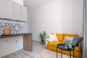 Nowoczesne Studio Mała Andrzeja, Kawalerka Inowrocław, Modern Studio, kamienica