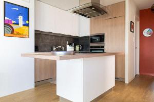 spacieux appartement - vue sur chenal - 6 personnes