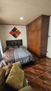 Casa campestre tranquila cerca de termales