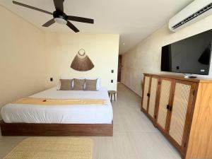 PH de 2 rec, gim, cine y jacuzzi privado en Tulum