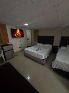 Habitación corales cerca al mar