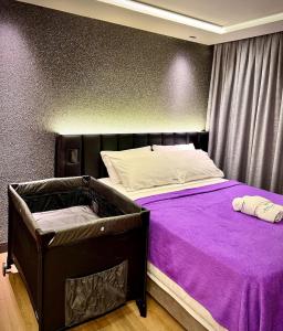 Studio Moderno 450m da praia com Piscina na cobertura