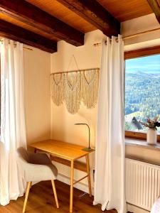 Ferienhaus mit Zirbitzblick