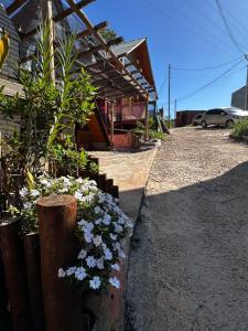 Chalé encantador na beira da represa