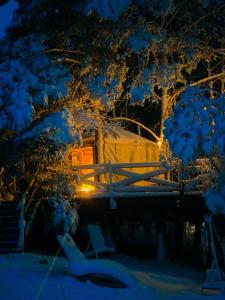 Jurty z widokiem, prywatna balia- DZIKOLAS GLAMPING