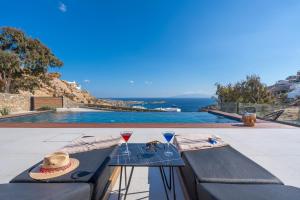 Elit Villa Psarou Heated Pool Jacuzzi