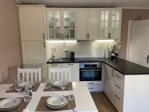 Ferienwohnung Nordstern mit Hästens Bett und Sauna