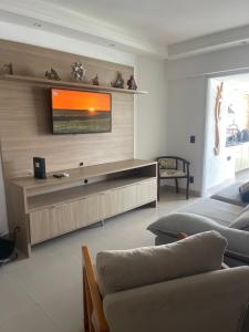 Ap Pé na Areia com Churrasqueira Gourmet