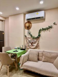 City Garden Olympus washing machine balcony condo