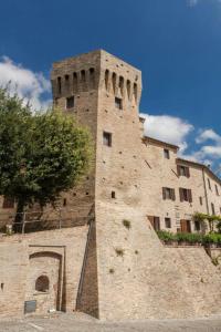 Medieval Tower With Views Of Sibillini Mountains