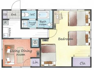 貸切戸建て3beds Private House Sleep Man