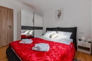 Apartments with parking space Vir - 25015