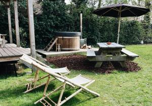 Tiny House met privé hottub