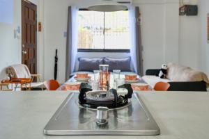 2 Bedroom Home in General Luna with WiFi, AC, Cleaning, Parking