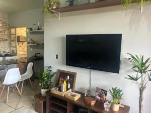 Apartamento pé no mar, 2 quartos 3 camas e sofa cama