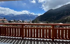 2,5 récent à Ovronnaz avec vue