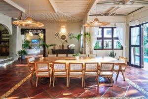 Oceana Beachfront Lux 6BR Retreat Villa Private Yoga Shala